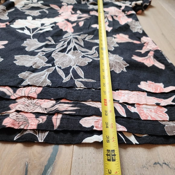 Nicole Miller Linnen Floral Dress Size XL - Picture 14 of 14